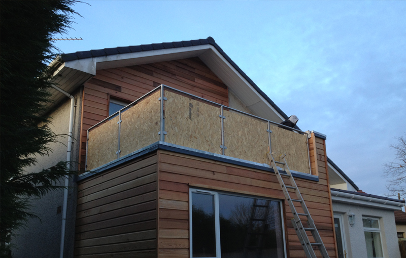 Stainless Steel balustrade install