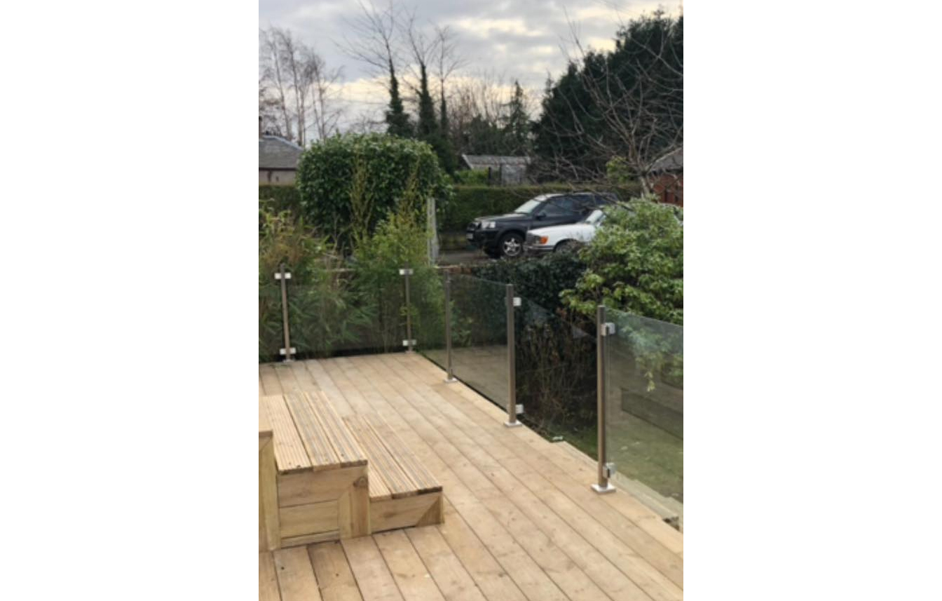 glass balustrade install Glasgow